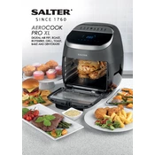 Salter EK3662 Aero Cook Pro XL manual cover