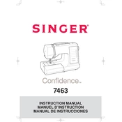 Singer 7463 manual cover