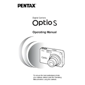 Ricoh Pentax Optio S manual cover