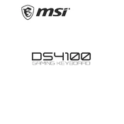 MSI DS4100 manual cover