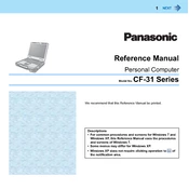 Panasonic CF-31 Series