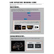 Acura ZDX Lane Departure Warning 2013 SUV manual cover