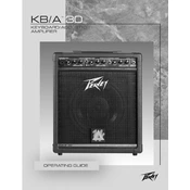 Peavey KB-A 30 Amplifier manual cover