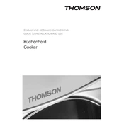 Thomson HIT644PXI Cooker manual cover