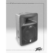 Peavey PR 15P Speaker Operations manual cover