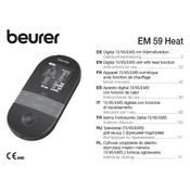 Beurer EM 59 Heat Muscle Stimulation Device manual cover