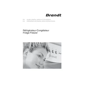 Brandt CEN3020 Refrigerator manual cover