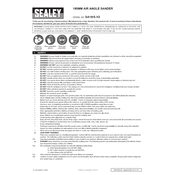 Sealey SA18 Sander manual cover