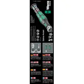 Wera 8009 Zyklop Pocket Imperial Set 1 Ratchet manual cover