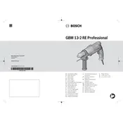 Bosch 0 601 1B2 060 Drill manual cover