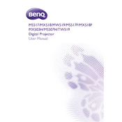 BenQ MW519 manual cover