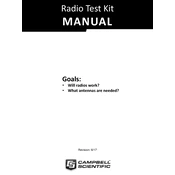 Campbell Scientific RF407 Radio manual cover