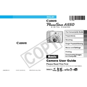 Canon PowerShot A550