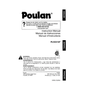 Poulan Pro PLN3516F Chainsaw manual cover