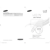 Samsung ES6100 Series TV manual cover