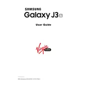 Samsung Galaxy J3 Virgin Mobile SM-J320RZKAUSC Phone manual cover