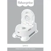 Fisher Price Mattel Home Decor 4-in-1 GPN14 Potty manual cover