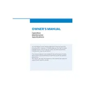 Hyundai Tucson 2022 SUV manual cover