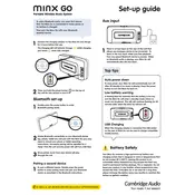 Cambridge Audio MINX GO Speaker manual cover