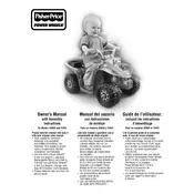 Power Wheels Mattel Lil Quad Y5267 Toy manual cover