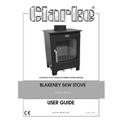 Clarke 6909970 Blakeney 5KW Stove manual cover