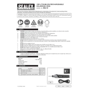 Sealey SDL10 Soldering Iron manual cover