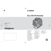 Bosch 0 601 063 Y00 Laser manual cover