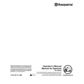 Husqvarna V548 Lawn Mower manual cover