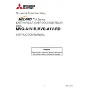 Mitsubishi MVG-A1V-R Relay manual cover