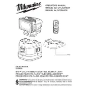 Milwaukee M18 2123-20 Light manual cover