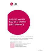 LG 22MK400H 22MK400H-B.AUS Monitor manual cover