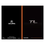 Acura TL Se 2013 Sedan manual cover