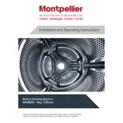 Montpellier MIWM65 Washing Machine manual cover