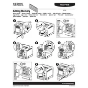 Xerox Phaser 6130 Adding Memory Printer manual cover