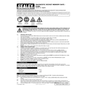 Sealey VS2073 Memory Safe manual cover