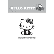 Janome Hello Kitty 13512 manual cover