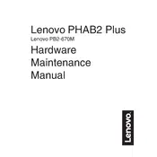 Lenovo PHAB PB2-670M Tablet manual cover