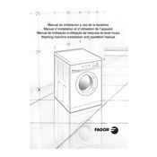 Brandt WFF1266N Washing Machine manual cover