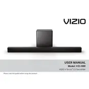 Vizio V21-H8R TV manual cover