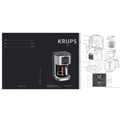 Krups M3 EC422050 Coffee Machine manual cover