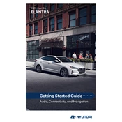 Hyundai Elantra 2020 Sedan manual cover