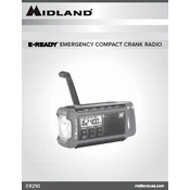 Midland ER210 manual cover