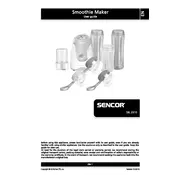 Sencor SBL 2310 Smoothie Maker manual cover