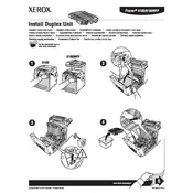 Xerox Phaser 6180MFP Duplex Unit Printer manual cover