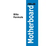 ASUS Blitz Formula (Special Edition) Motherboard manual cover