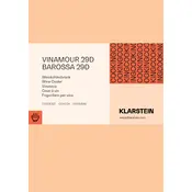 Klarstein BAROSSA 29D 10035846 Cooler manual cover