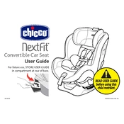 Chicco Next Fit Car Seat manual cover