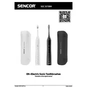 Sencor SOC 3373BW Toothbrush manual cover