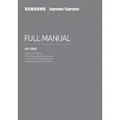 Samsung HW-Q80R Soundbar manual cover