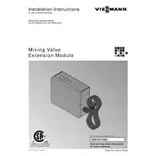 Viessmann Mixing Valve Extentioon Module Accessory manual cover